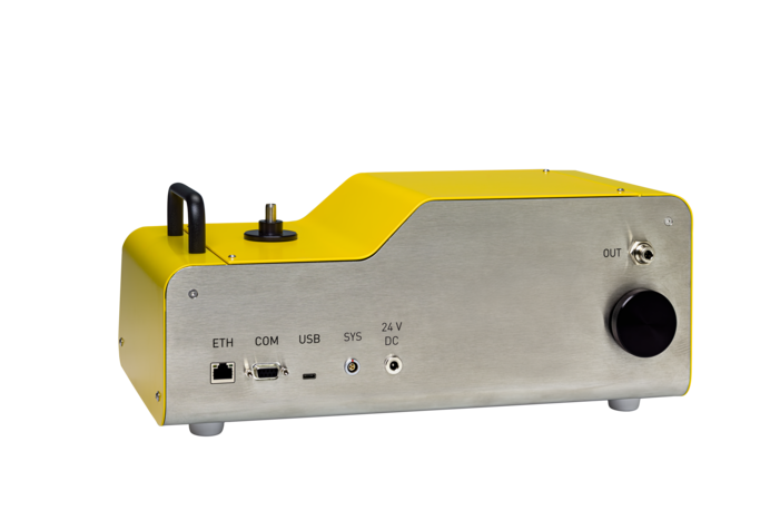 LAP 324 Einzelpartikel-Streulicht-Spektrometer mit Dual Wavelength Technologie Aerosol-Partikelgrößenspektrometer LAP 324 Rückseite