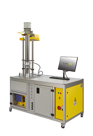 Filtermedien-Prüfstand MBP 116, Vorderansicht